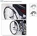 Wheelchair Rear Wheel Solid Tires (Pair) 24x1 3/8