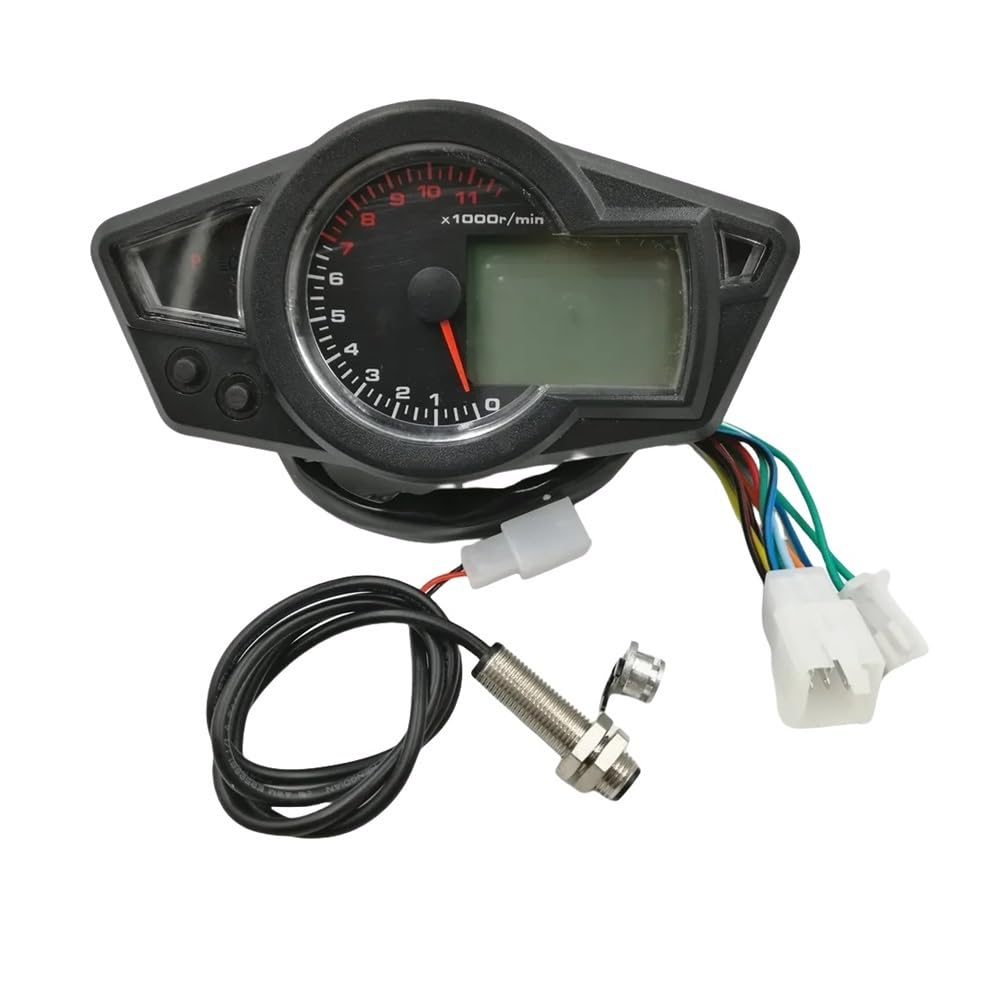 Indicatore Velocità Contachilometri Per Moto Digitale Per Tachimetro Contagiri Per 2 E 4 Cilindri