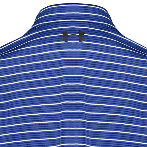 Image of Under Armour Boys' Matchplay Short Sleeve Golf Polo, Lightweight Performance Stretch, Logo Detailing
