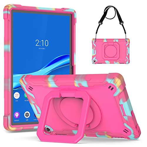 KATUMO Hülle für Lenovo Tab M10 3rd Gen 10,1 Zoll 2022 TB328 Stoßfeste Robuste Tragbare mit 360° Drehbarem Ständer Cover Case mit Schultergurt für Lenovo M10 (3. Generation) 25,7 cm 10.1\" KATUMO Hülle für Lenovo Tab M10 3rd Gen 10,1 Zoll 2022 TB328 Stoßfeste Robuste Tragbare mit 360° Drehbarem Ständer Cover Case mit Schultergurt für Lenovo M10 (3. Generation) 25,7 cm 10.1\"