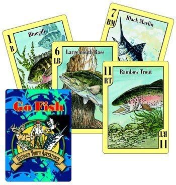 Outdoor Youth Adventures Go Fish! Card Game and Fish Identification Cards