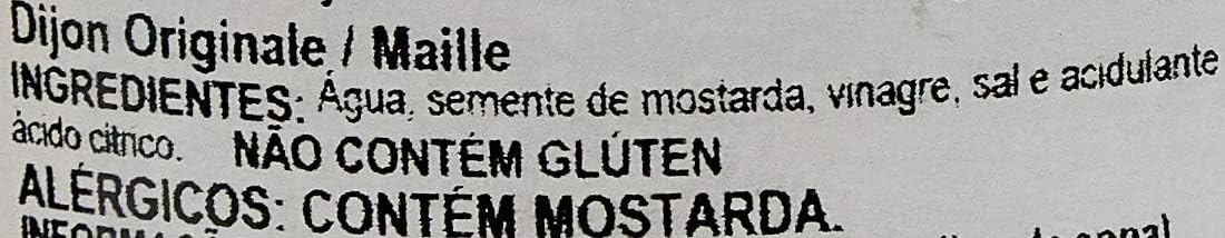 Italian Gourmet Mostarda Dijon originale cremosa Senf Big Size 3 x 865g