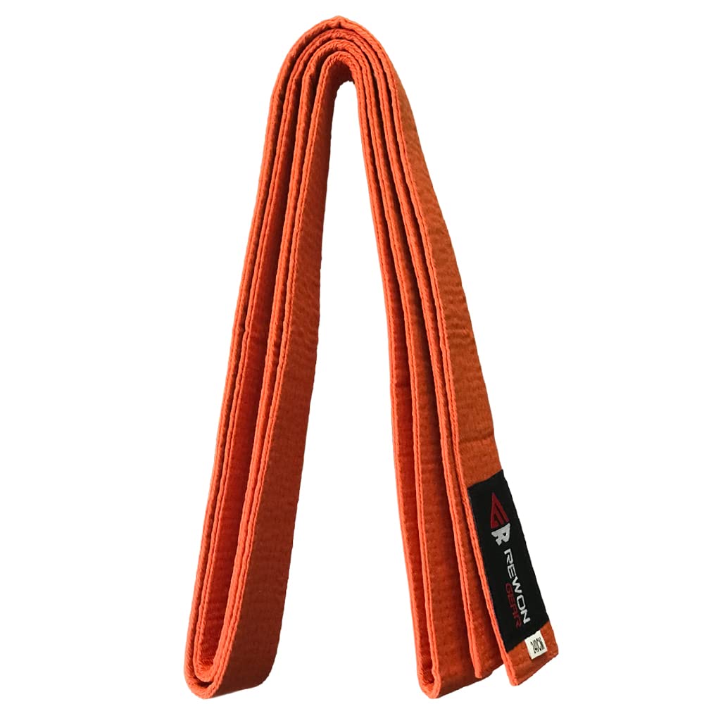 REWON Ceinture Karate pour Arts Martiaux Taekwondo Aikido pour Homme Femme