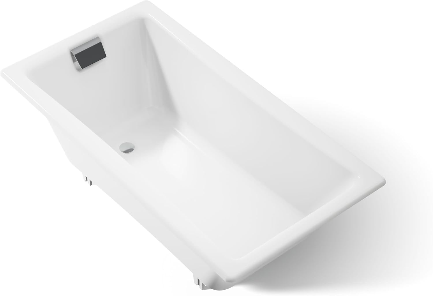 Kohler 850-0 Tea-for-Two® 60" x 32" drop-in bath, White