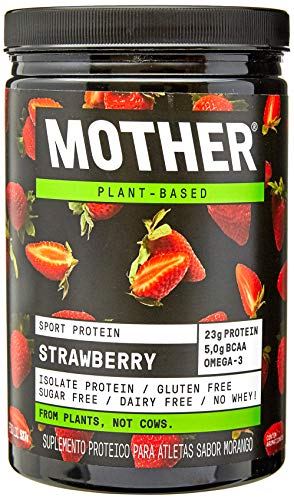 Sport Protein Morango Pote 527g, Mother Nutrients BR