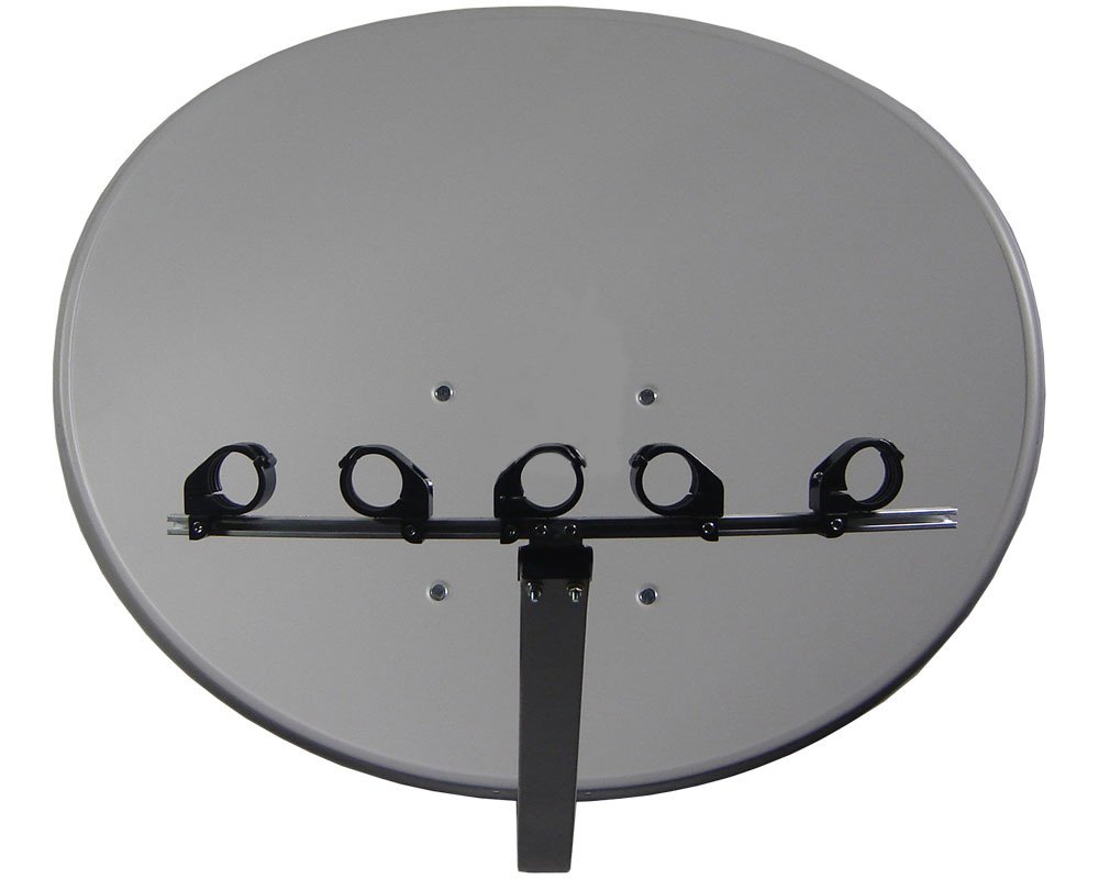 Multifocus Spiegel 91 cm, 5 LNB Halter bis ca. 45 Grad