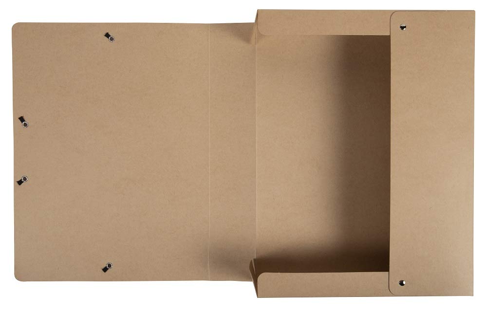 Exacompta 59647E Archivbox Eterneco Rücken 60 mm, wasserabweisend, bestrichener Karton 600 g/m², 25 x 33 cm, für DIN A4+, 1 Stück, Motive sortiert