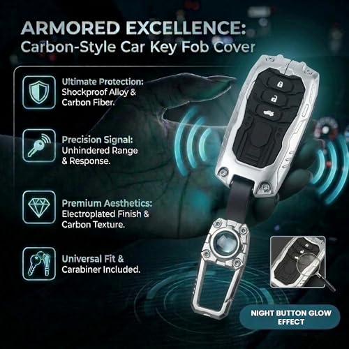 Image of Luxury Waterproof New Transformer Series Soft Silicon Car Key Shell with Keychain for Honda BRV, WRV, CRV, Jazz, City 2 Button Smart Key Silver