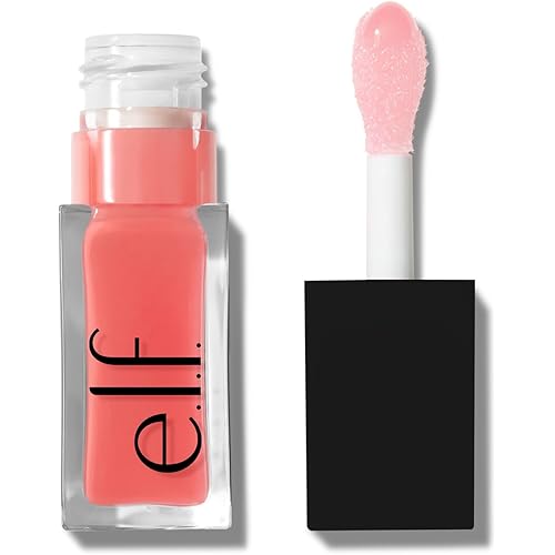 e.l.f. Glow Reviver Lip Oil, Nourishing Tinted Lip Oil For A High-shine Finish, Infused With Jojoba Oil, Vegan & Cruelty-free, Pink Quartz