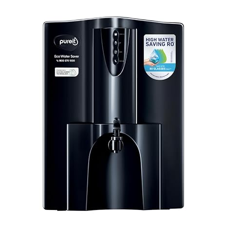 Pureit Eco Water Saver RO+UV+MF+Mineral | 7-Stage | 10L | Up to 6...