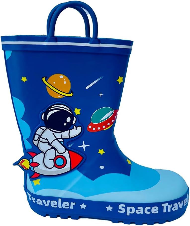 Little Surprise Box UNWRAP A HAPPY STORYLittle Surprise Box Ms. Gracy Unicorn, Waterproof Flexible Rubber Rain Gumboots for Kids