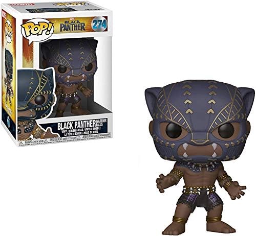 Funko Pop! Marvel: Black Panther Movie - Black Panther (Warrior Falls) Collectible Figure image 2