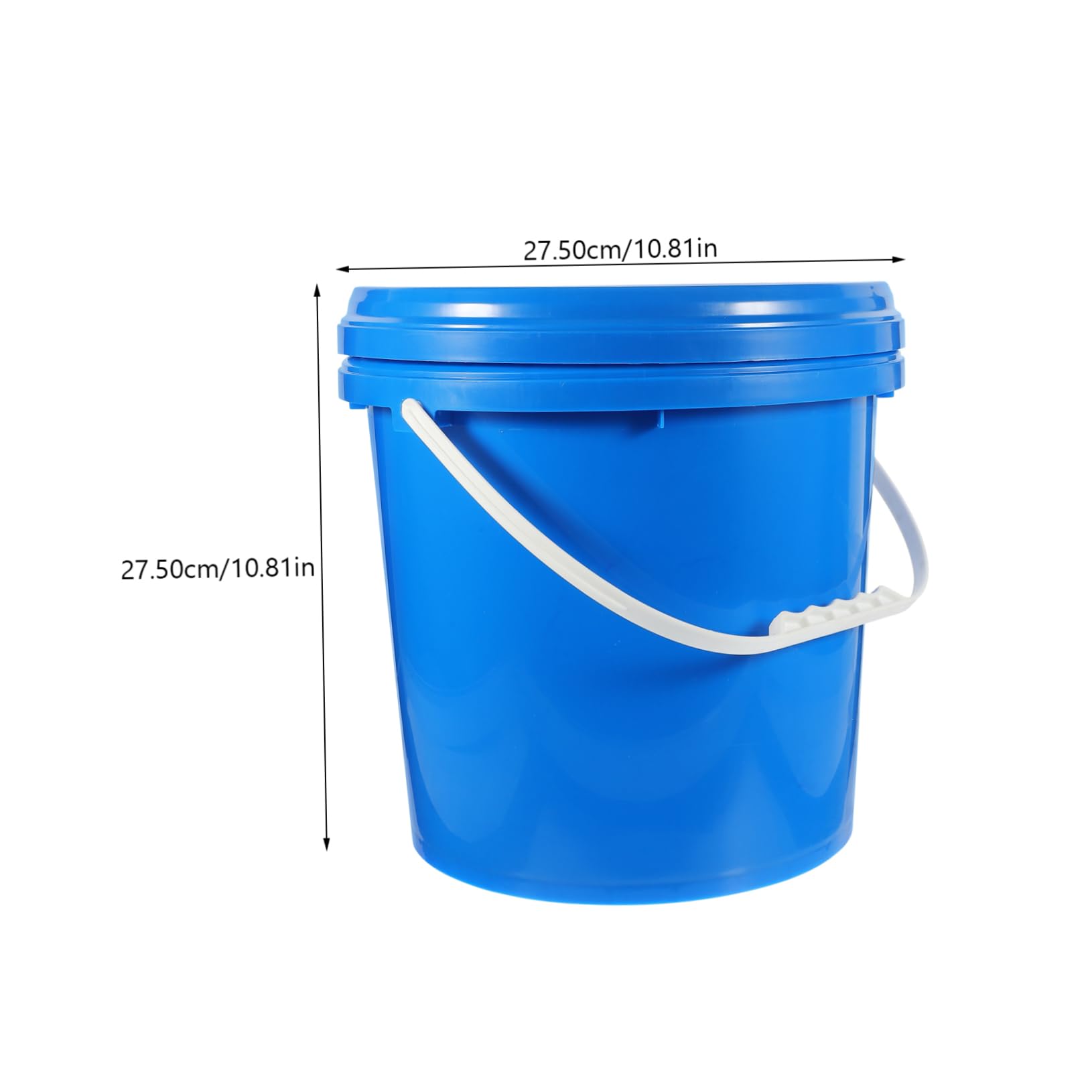 Angoily Seau de Peinture Seau Portatif avec Couvercle Couleurs Récipient de Rangement Pratique