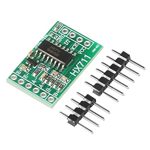 aitrip 6pcs hx711 weight weighing load cell conversion module sensors adc module for measure force pressure displacement strain torque acceleration