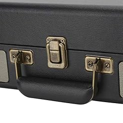Valise Tourne-Disque pour Vinyle, Haut-Parleur Portable, Haut-parleurs Stéréo Son Clair et Excellent, 5.0, Stylet Rubis, Transport Facile, pour 33 45 78 TR/Min, Bronze (Prise UE) - Les Beatles, Paul McCartney, John Lennon, RIngo Starr, George Harrison Valise Tourne-Disque pour Vinyle, Haut-Parleur Portable, Haut-parleurs Stéréo Son Clair et Excellent, 5.0, Stylet Rubis, Transport Facile, pour 33 45 78 TR/Min, Bronze (Prise UE) – Image 7