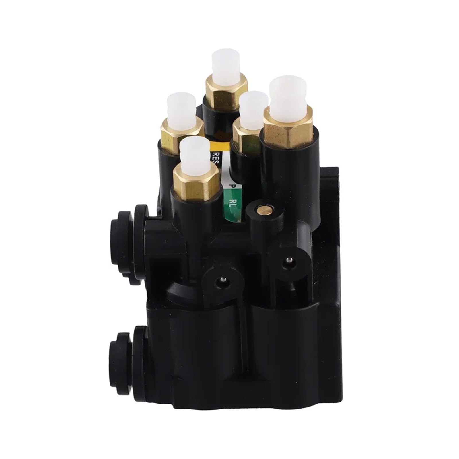 Lxfxnqjte Black Lr070246 Lr113342 Air Suspension Valves Valve Blocks Front Side Compatible For Land Rover Range Rover Mk Iv L405 L494 2013-2020