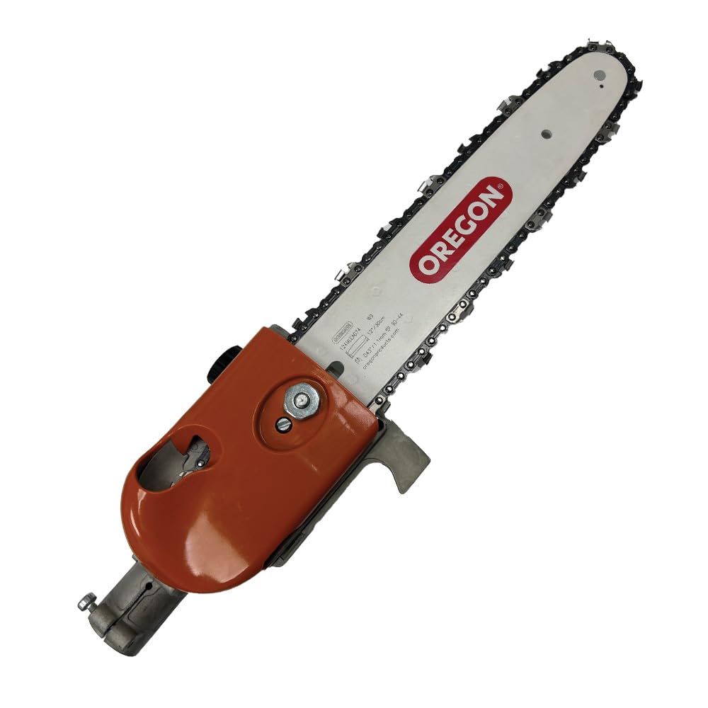 Spertek Gear Head Gearbox Compatible with Stihl HT 75 101 130 131 250 KM90 KM110 KM130, Pruner Pole Saw, includes Oregon 12" 3/8 043 Bar and Chain,