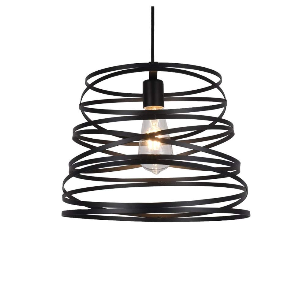 Lampe Suspendue en Fer forgé au design de grange industrielle et robuste - 8