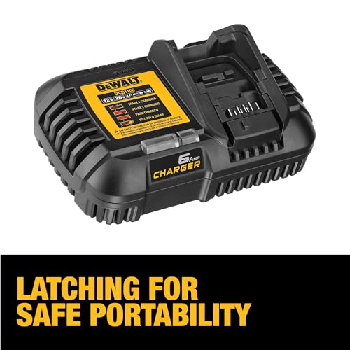DEWALT 12V MAX*/20V MAX*/FLEXVOLT 6 Amp Charger (DCB1106) - image 4