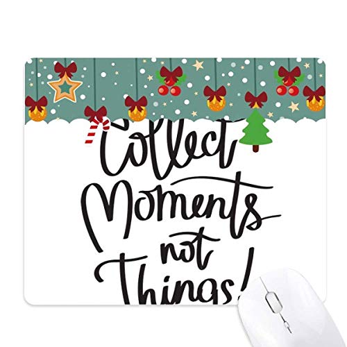 Alfombrilla de ratón con cita navideña ideal para regalar momentos inolvidables en estas fiestas