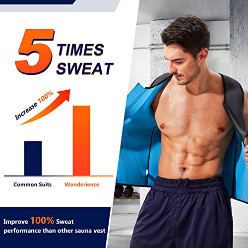 Men Waist Trainer Vest For Weightloss Hot Neoprene Corset Body Shaper Zipper Sauna Tank Top Workout Shirt (2Xl, Gray Neoprene Slimming Vest) #TOP1