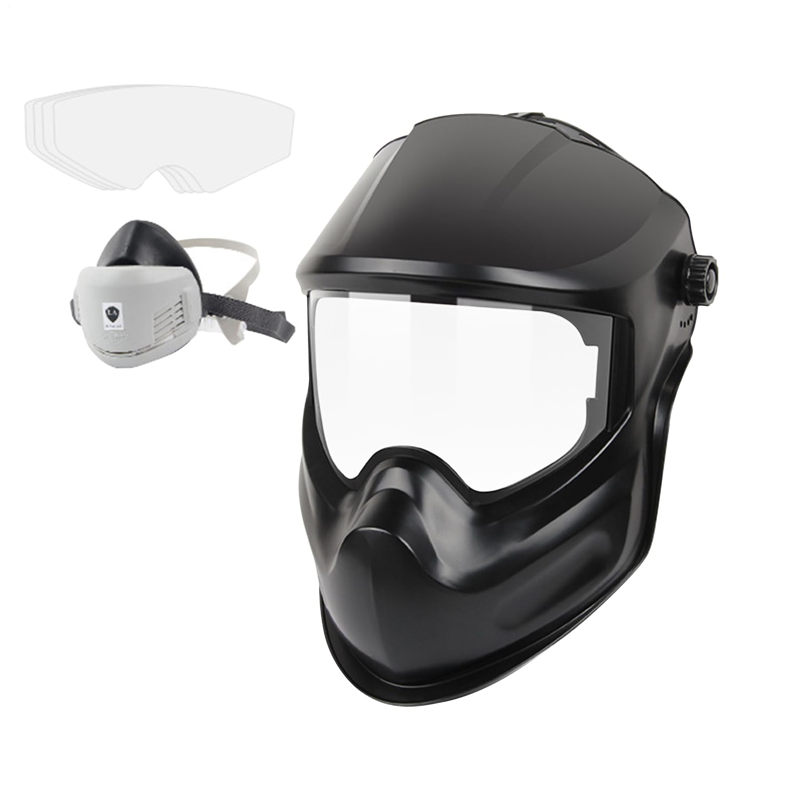 Casque de soudage automatique haute protection UV pour tuyauterie industrielle