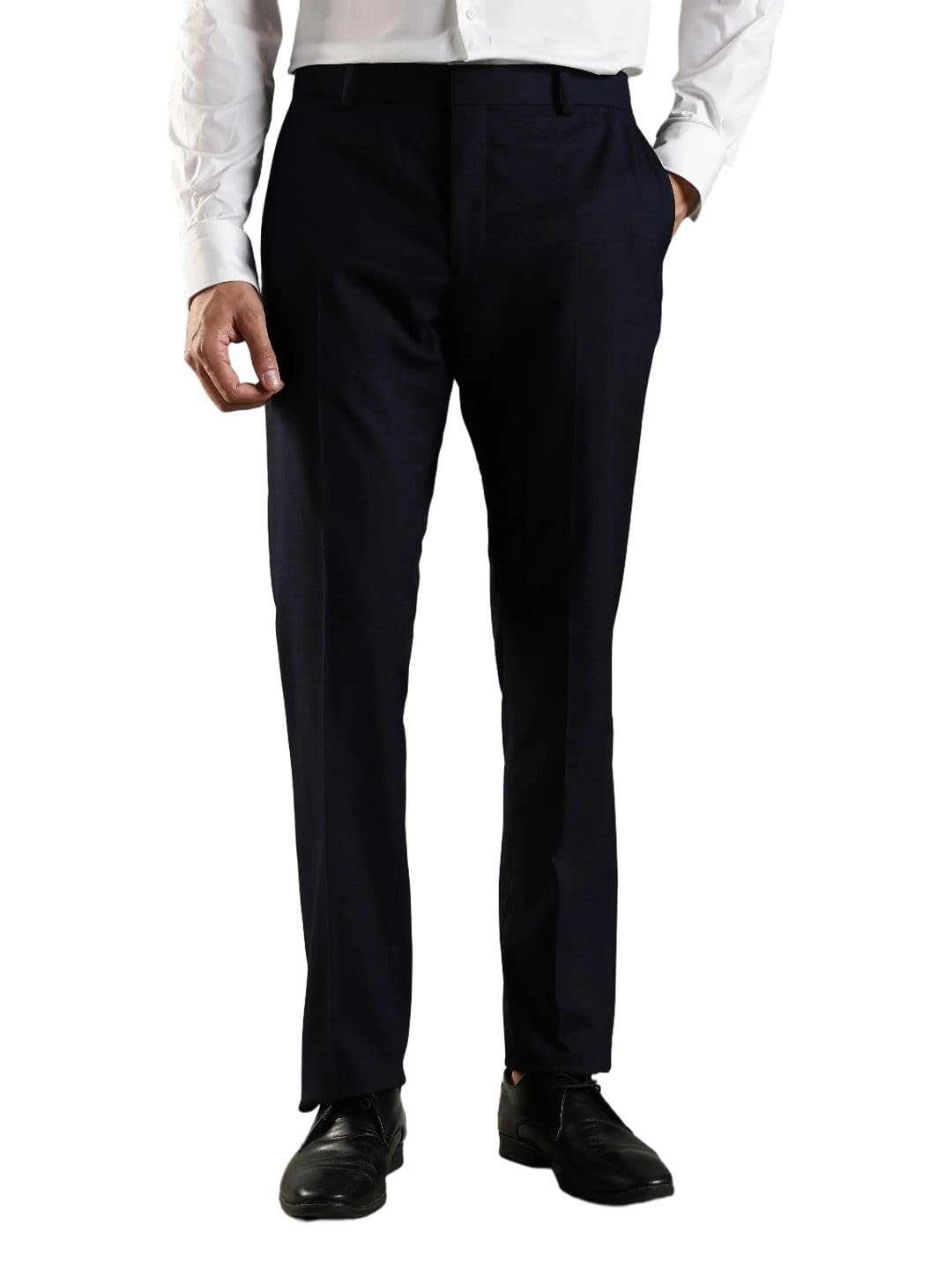 Regular fit Checks mid Rise Trouser-image-0