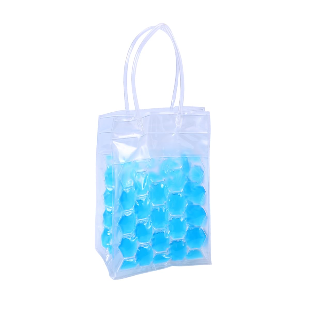 Wine Bottle Chill Cooler 2 Bottiglie 750ml Pvc Blu