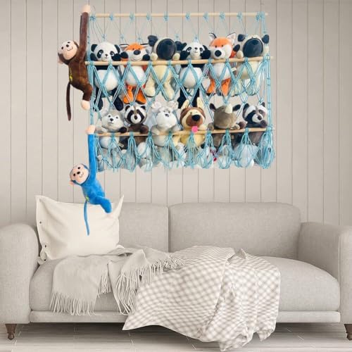 Support de rangement pour jouets suspendus afin de ranger la chambre