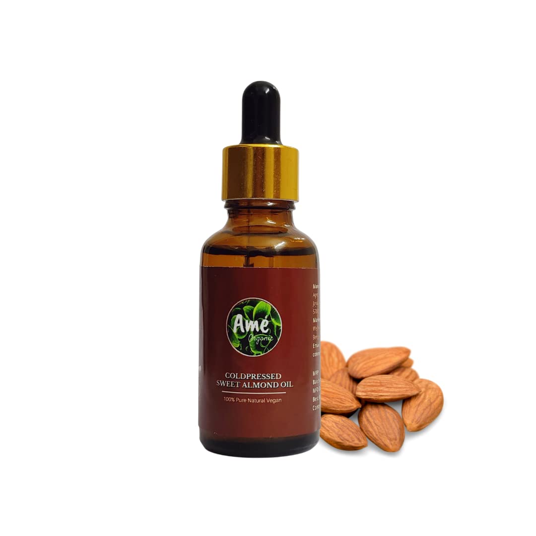 Buy Ame Organic Sweet Almond Oil Skin and Mind Care Undiluted Oil