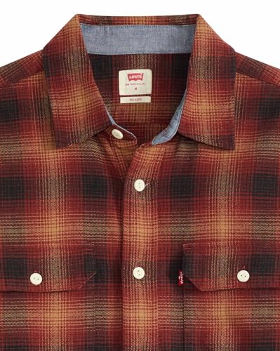 Levi's Classic Worker Scottie Plaid Tobacco Bro – Ansicht 6