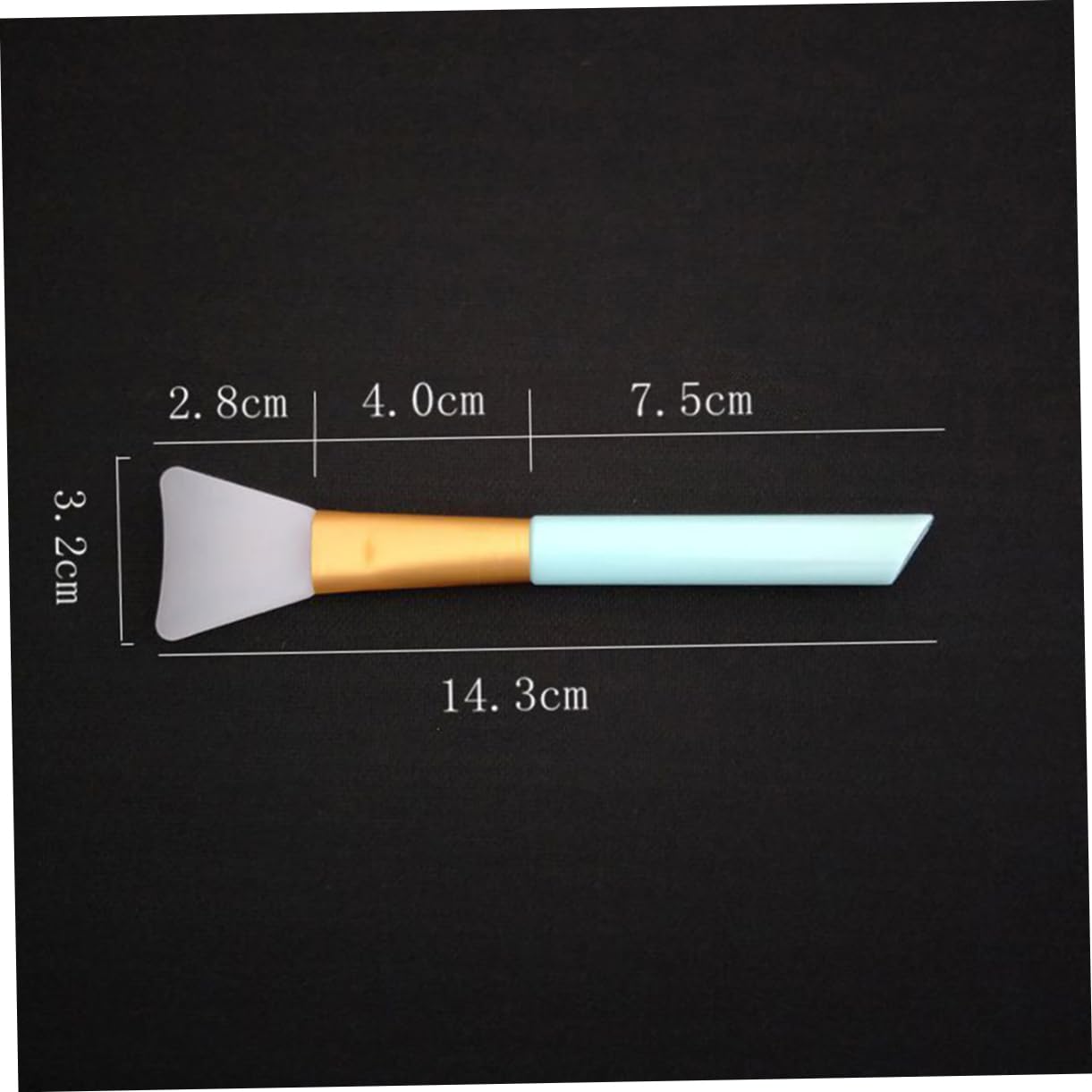 Ipetboom 10pcs Diy Stirring Stick Kit Silicone Stirring Brush Mixing Sticks for Paint Dish Wand Cooking Gadgets