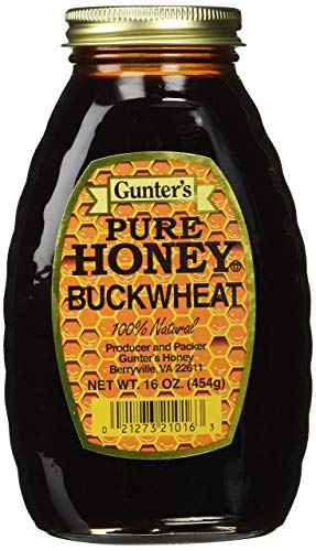 Miel pura de trigo sarraceno Gunter's, 16 oz - 2 unidades