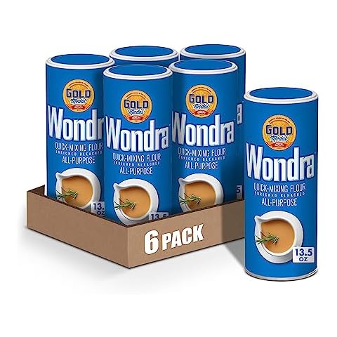 Gold Medal Wondra Quick Mixing All Purpose Flour, 13.5 oz. (Pack of 6) Cover