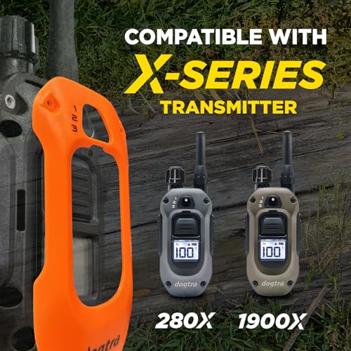 Image of Dogtra X-Shield for X-Series (Compatible with 280X & 1900X) - Durable Double Remote Casing - Orange