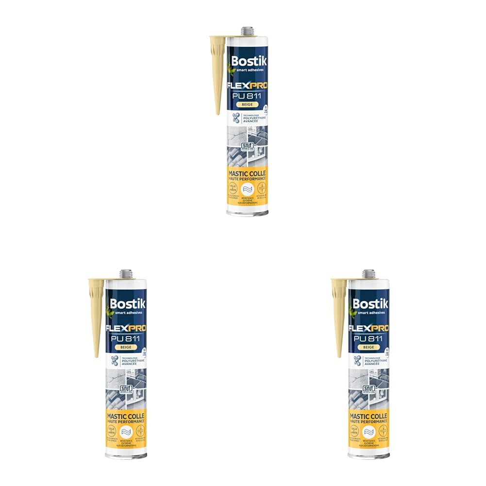 Mastic colle Bostik PU811 pour rénover votre terrasse et maison