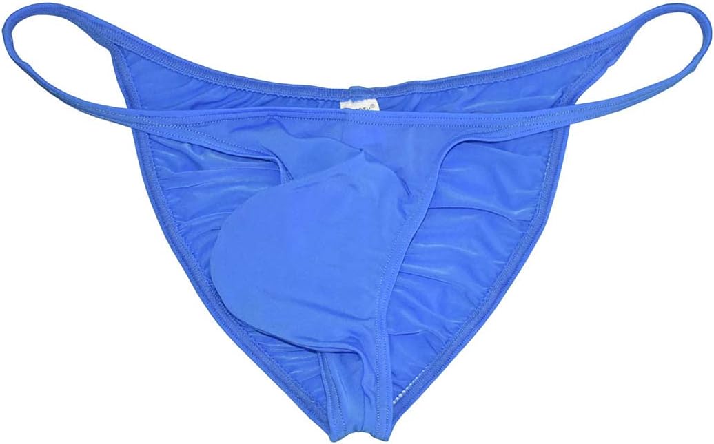 Mens Ice Silk Back Pucker Bikini Briefs Underwear Soft Brazilain Bikini Pouch Cheeky Briefs - Image 9
