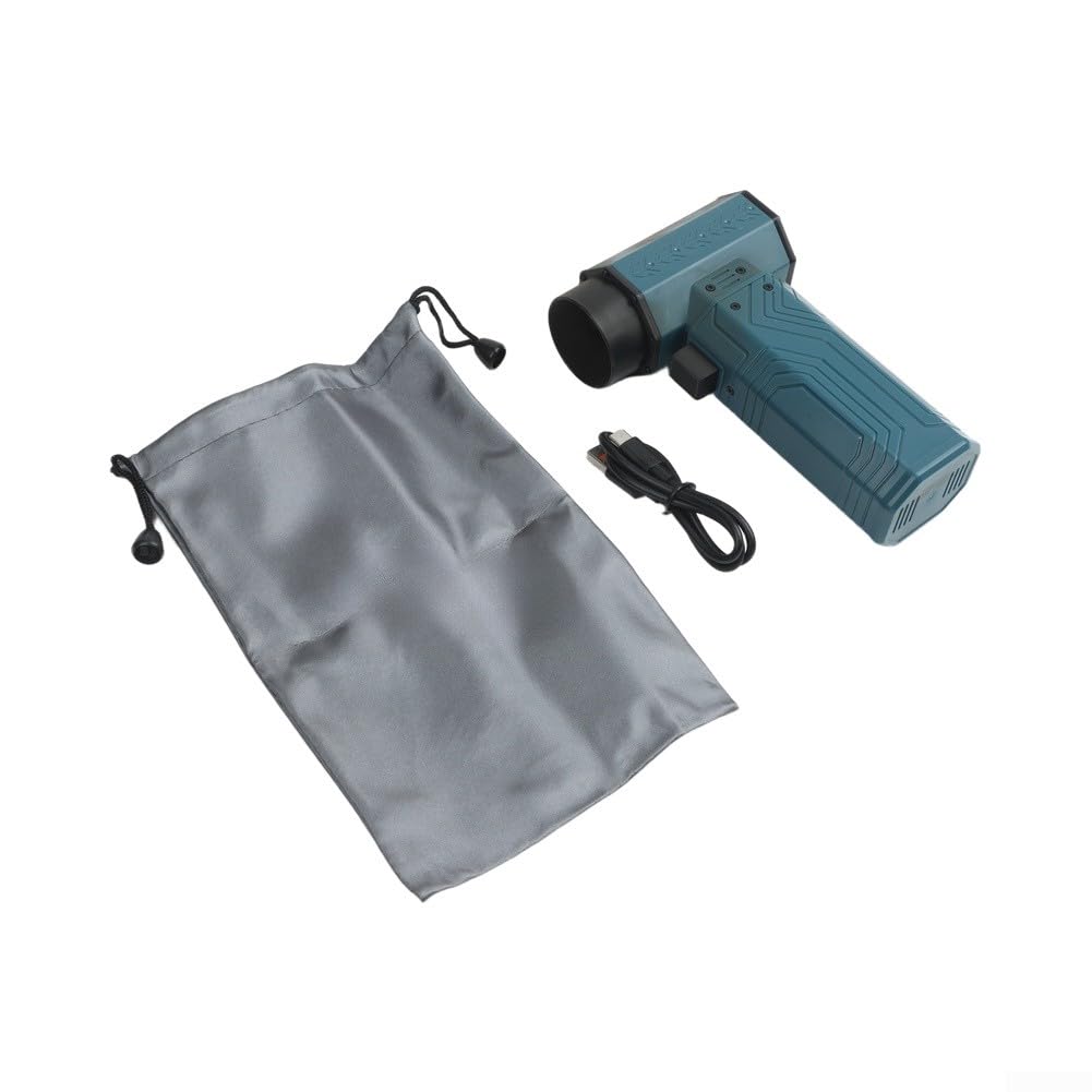 Elektrisches Staubgebläse 420W Bürstenlos 600g Schub(Blue)