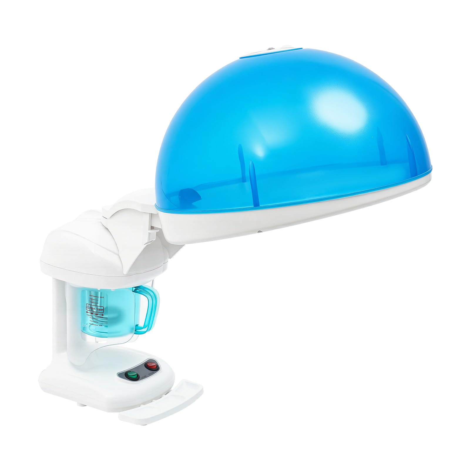 2 in 1 piroscafo e vaporizzatore viso cura dei capelli ozono vapore viso sauna viso casa vapore per capelli e viso