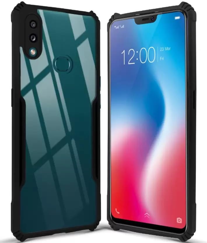 Carrywrap Synthetic Rubber Transparent Hard Back Cover Case For Vivo V9 (B0CRH1TP1J) Amazon Price History, Amazon Price Tracker