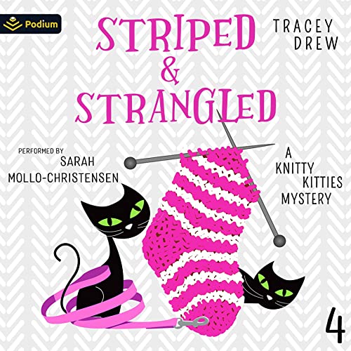 Striped and Strangled Audiolibro Por Tracey Drew arte de portada