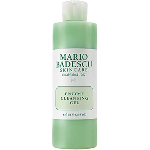 Mario Badescu Enzyme Cleansing Gel Face Wash, Oil-Free Facial Cleanser with Papaya Enzyme & Grapefruit Extract, Exfoliating Skin Care for All Skin Types, Removes Excess Oil & Impurities
