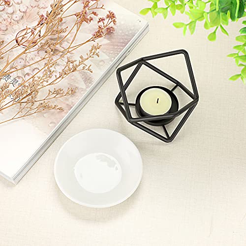 Juxyes Euro Metal Oil Burner Wax Warmer, Delicate Romantic Ceramic Tealight Candle Holder Oil Burner, Fragrance Warmer Aromatherapy Wax Candle Tart Burner Warmer Diffuser For Home Bedroom Décor #TOP5
