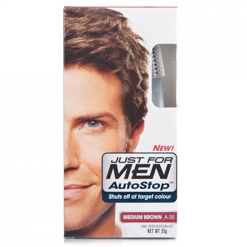Just for Men Autostop Hair Colour - A-35 Medium Brown x 6