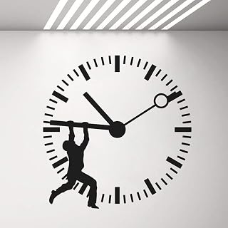GADGETS WRAP Stop The Time Wall Vinyl Decal Clock Wall ...