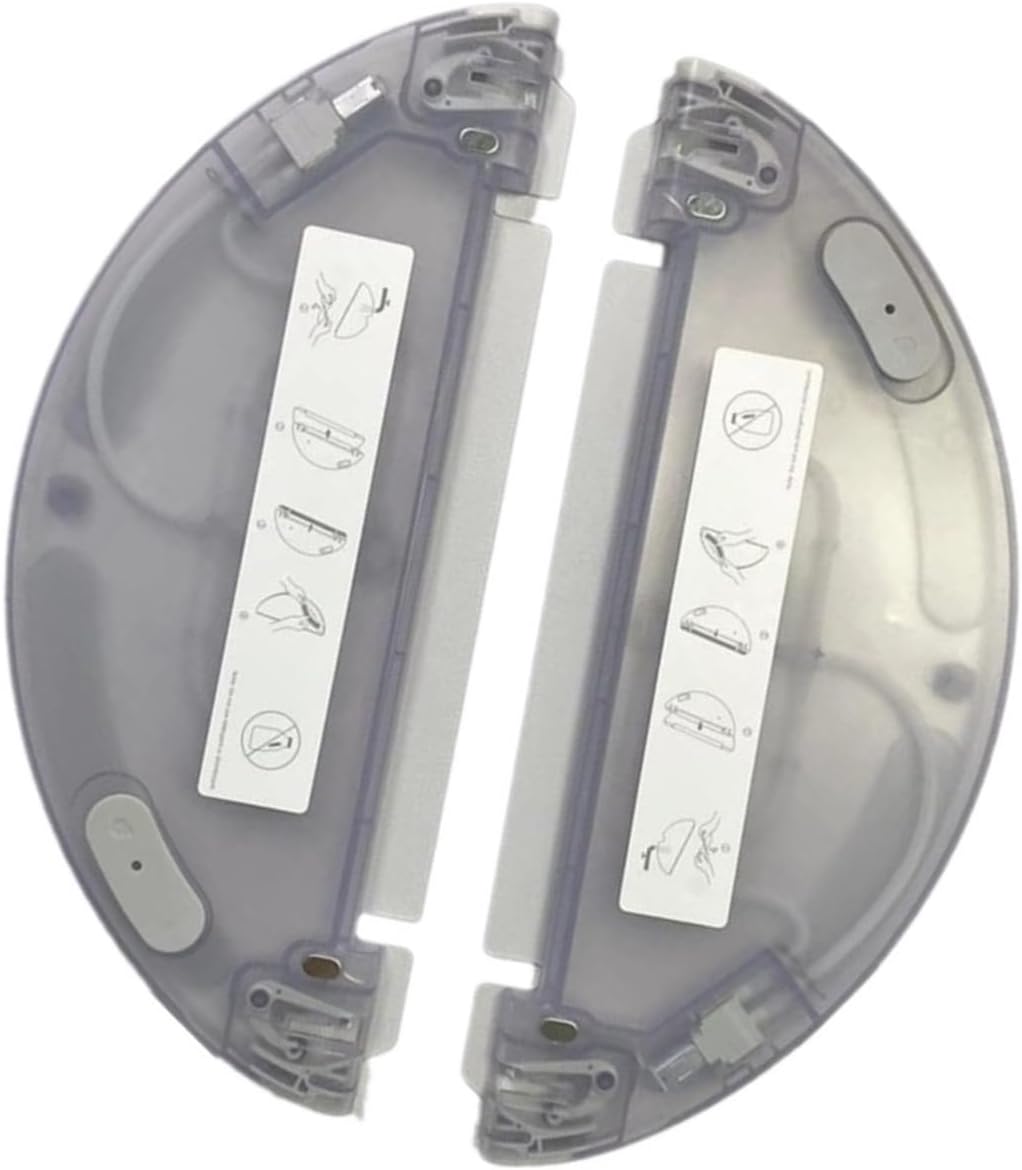 2 Pack Water Tank,Compatible for Dreame, Bot D10S D10S Pro D9 Max White F9 Pro, Robot Vacuum Cleaner Accessories