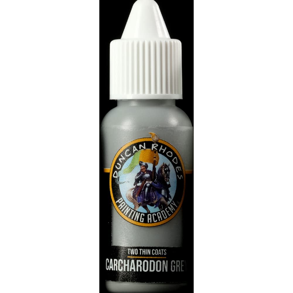 Carcharodon Grey Duncan Rhodes Painting Academy Two Thin Coats Hobby Paints 15Ml (Carcharodon Grey)