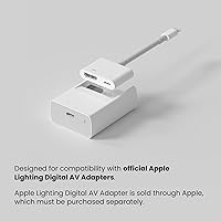 Vista 3 de Nreal Air Adapter Connects to iPhone via Lightning to HDMI Adapter Compatible with Nintendo Switch Playstation 4Slim5 and Xbox Series XS