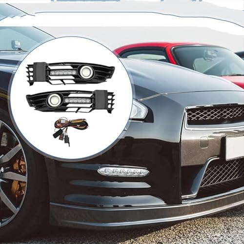 Couvercle de antibrouillard pour Passat 2001-2003 | Grille droite et gauche 3B0853665L - 2