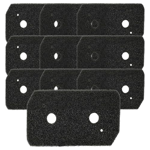 vhbw 10x filtro in spugna compatibile con Bosch WTH85207SN/04, WTH85208IT/03, WTH85207SN/01, WTH85207SN/03, WTH85207IT/03, WTH85207IT/04 asciugatrice